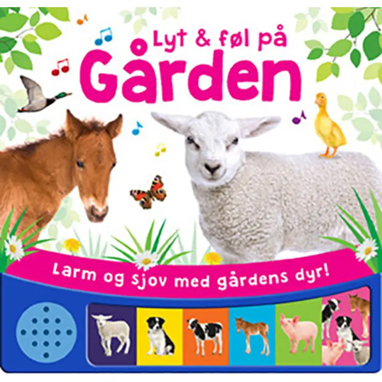 Lyt og føl på gården