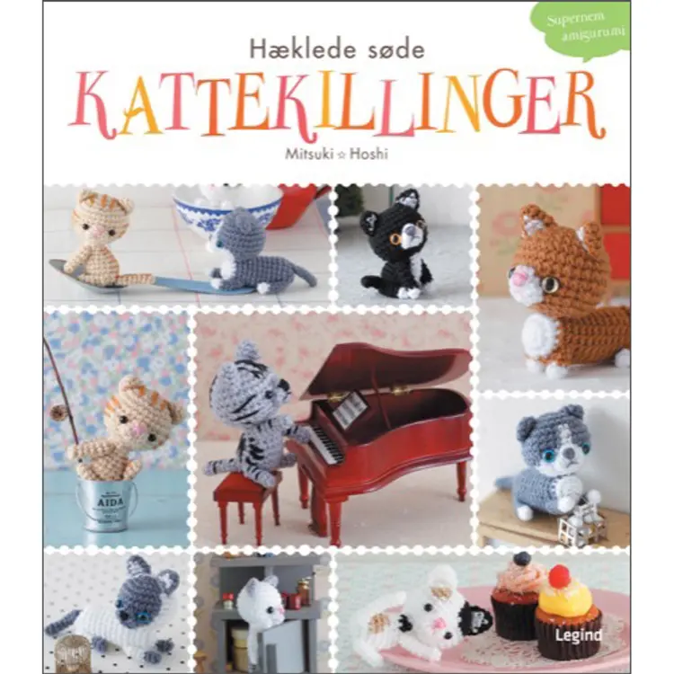 Hæklede søde kattekillinger af Hoshi