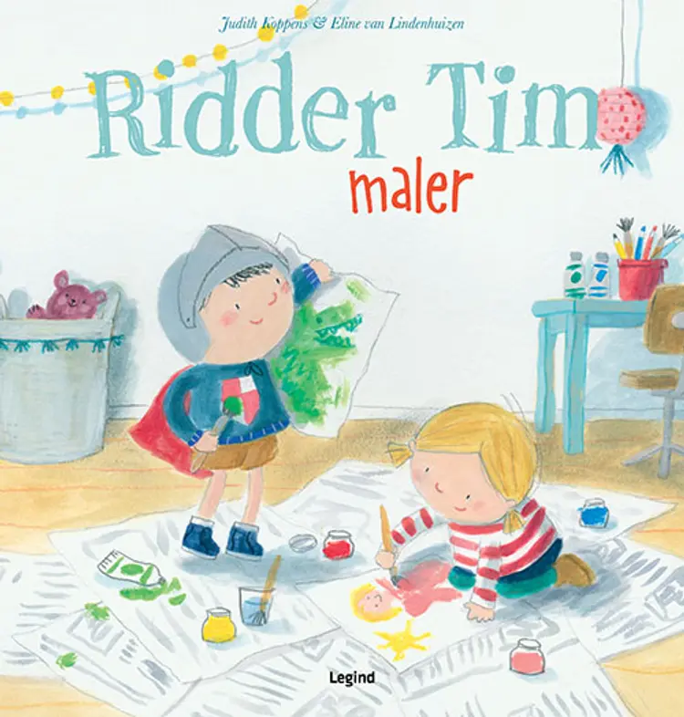 Ridder Tim maler af Judith Koppens