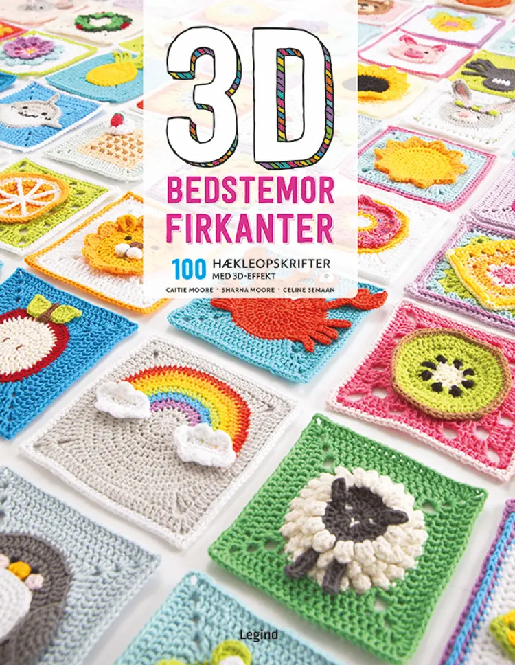 3D bedstemor-firkanter af Celine Semaan