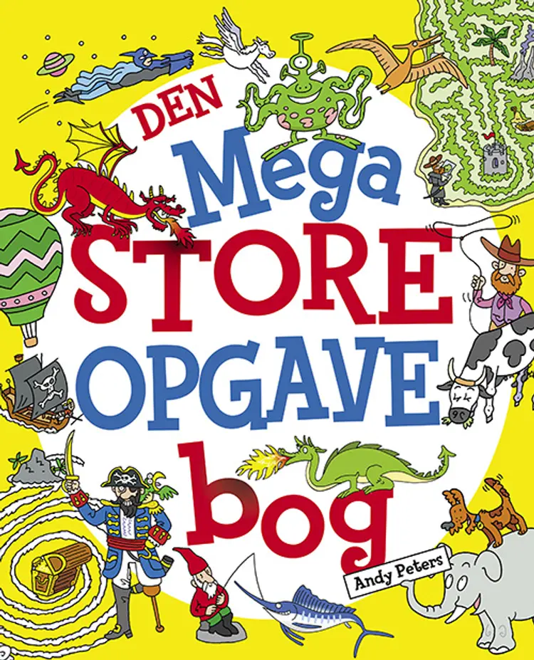 Den mega store opgavebog af Andy Peters
