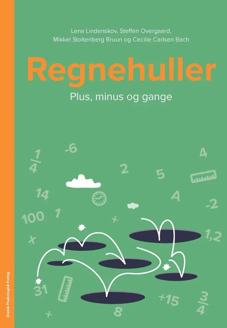 Regnehuller - Plus, minus og gange * PAKKET A 5 STK. * af Lena Lindenskov