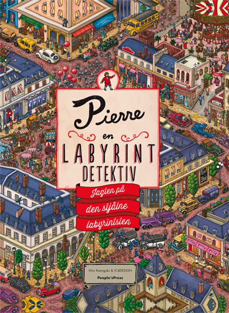 Pierre - en labyrint detektiv af Hiro Kamigaki