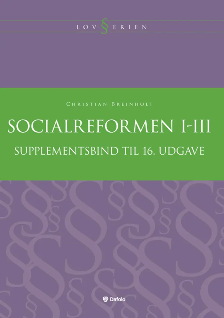 Socialreformen 1-3 af Christian Breinholt