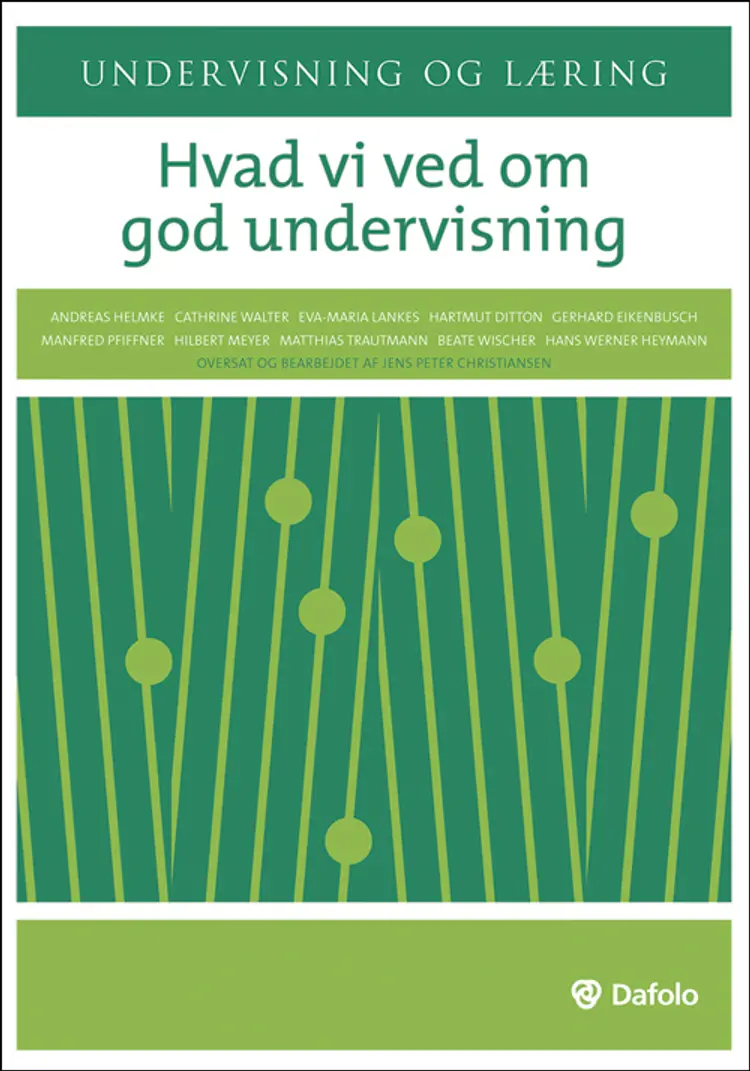 Hvad vi ved om god undervisning af Hilbert Meyer