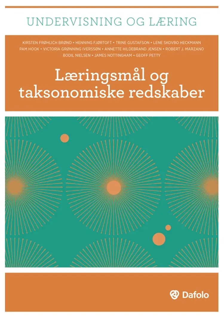 Læringsmål og taksonomiske redskaber af Bodil Nielsen