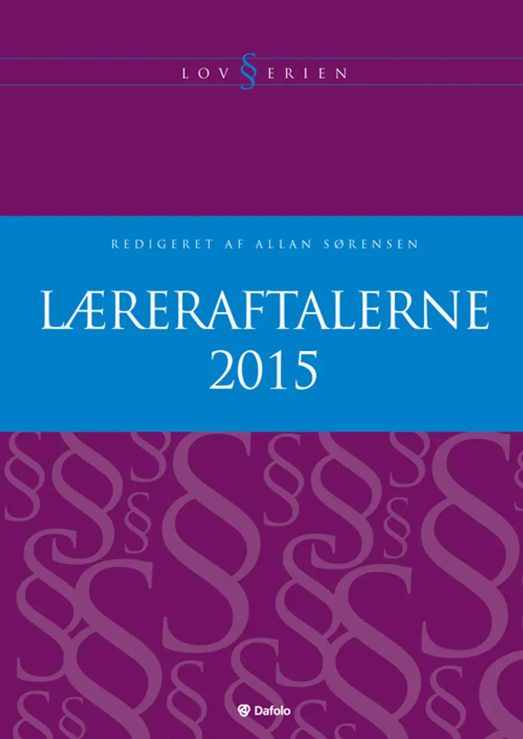 Læreraftalerne 2015 af Allan Sørensen