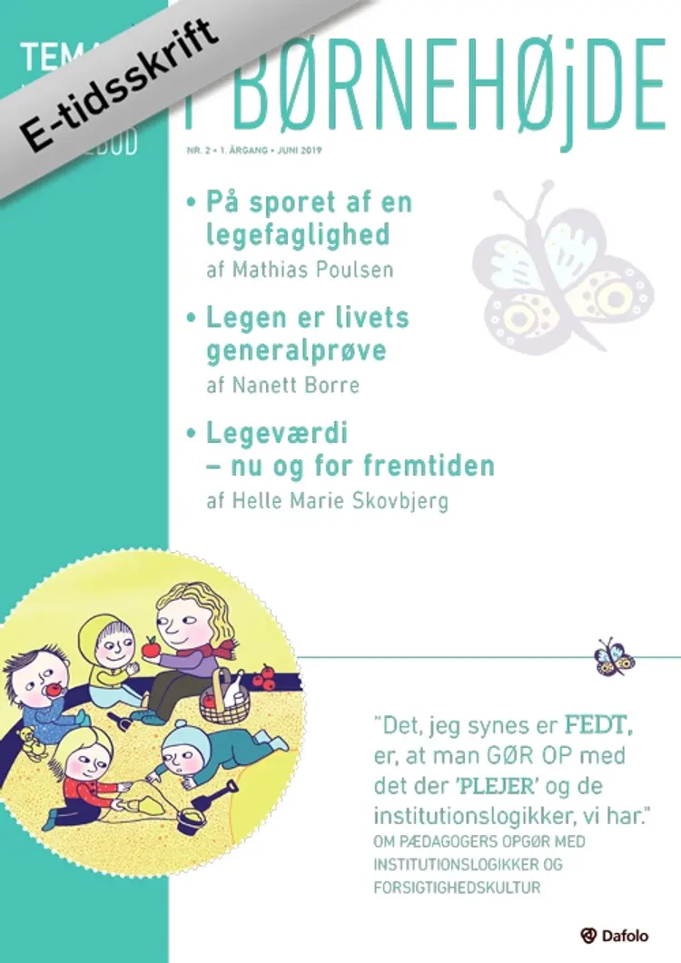 I børnehøjde Nr. 2. 1. Årgang - Juni 2019 (E-tidsskrift) af Helle Marie Skovbjerg