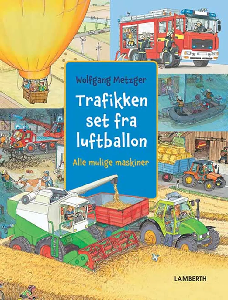 Trafikken set fra luftballon af Wolfgang Metzger