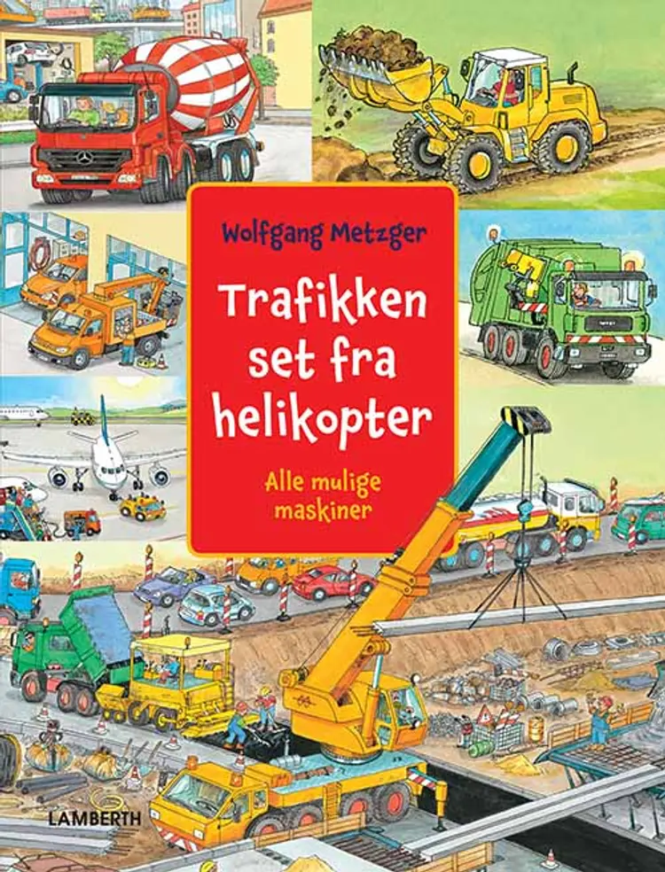 Trafikken set fra helikopter af Wolfgang Metzger