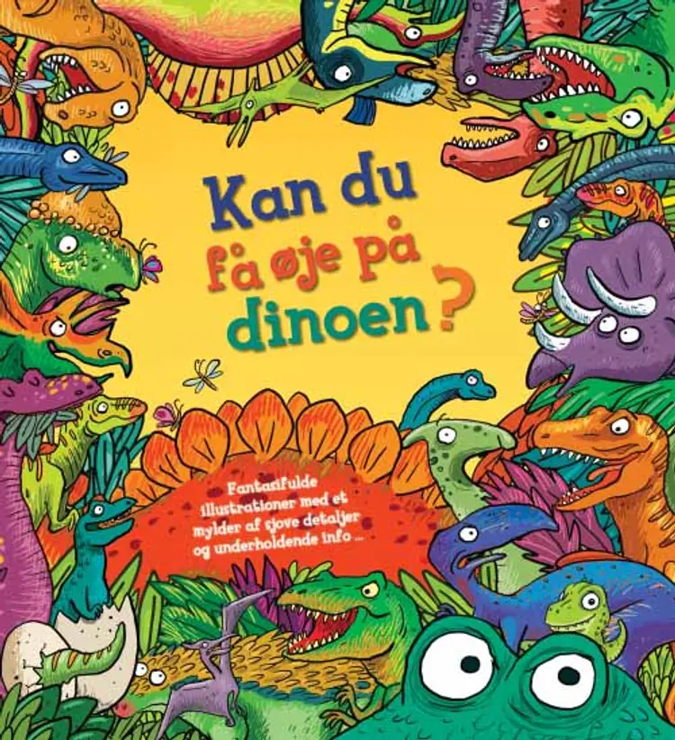 Kan du få øje på dinoen? af Stella Maidment