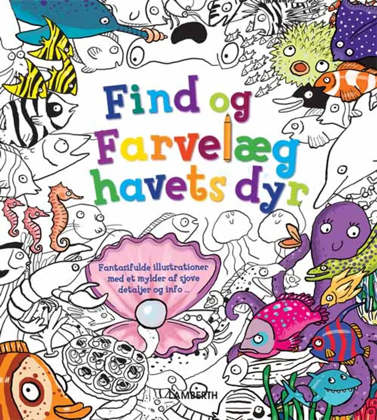 Find og farvelæg havets dyr af Stella Maidment