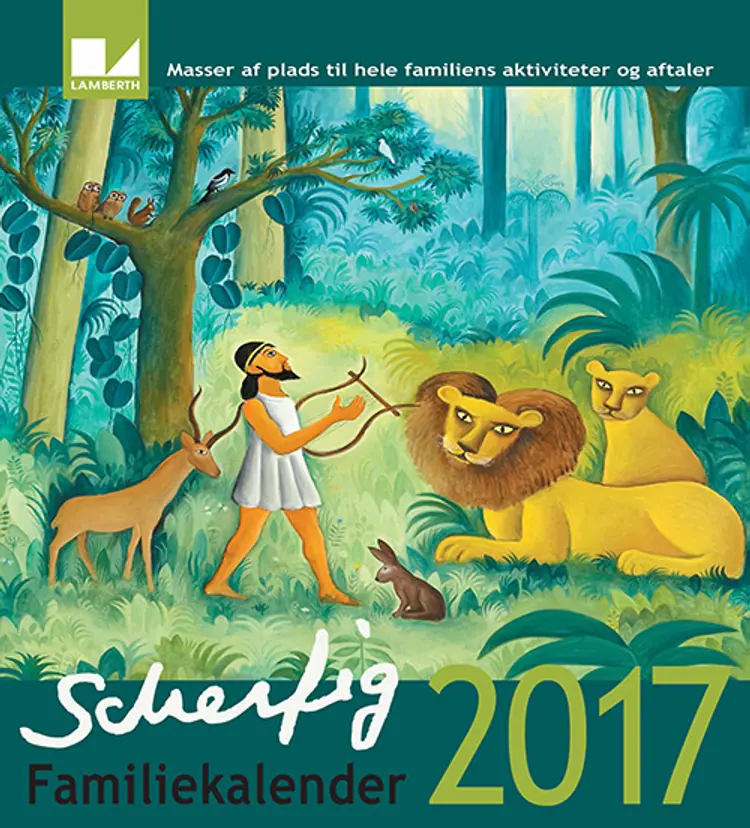 Hans Scherfig Familiekalender 2017