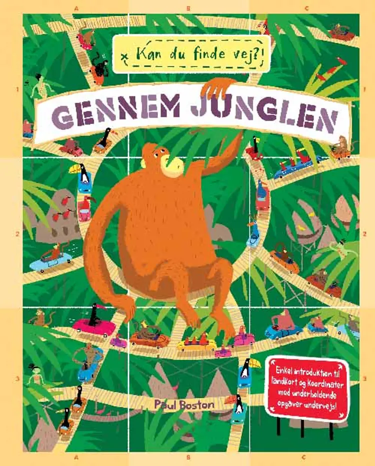 Kan du finde vej? - gennem junglen af Joanna Mclnerney