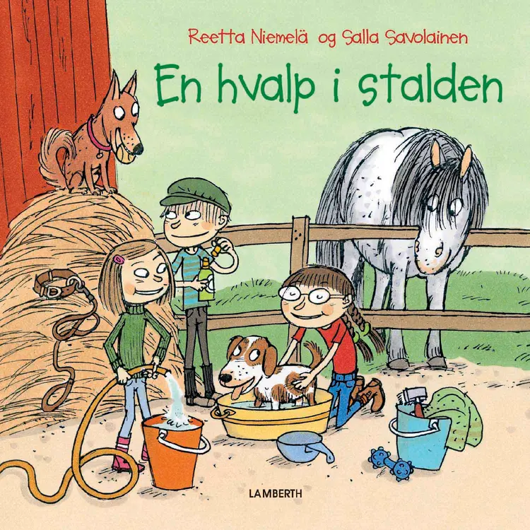 En hvalp i stalden af Reetta Niemelä