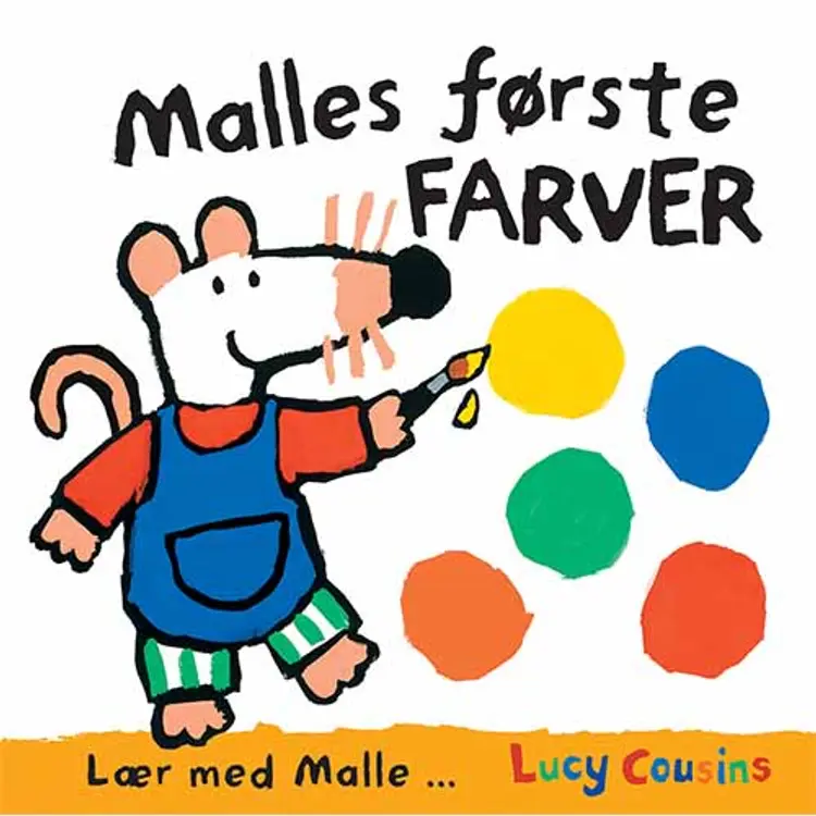 Malles første farver af Lucy Cousins