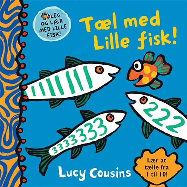 Tæl med Lille fisk af Lucy Cousins