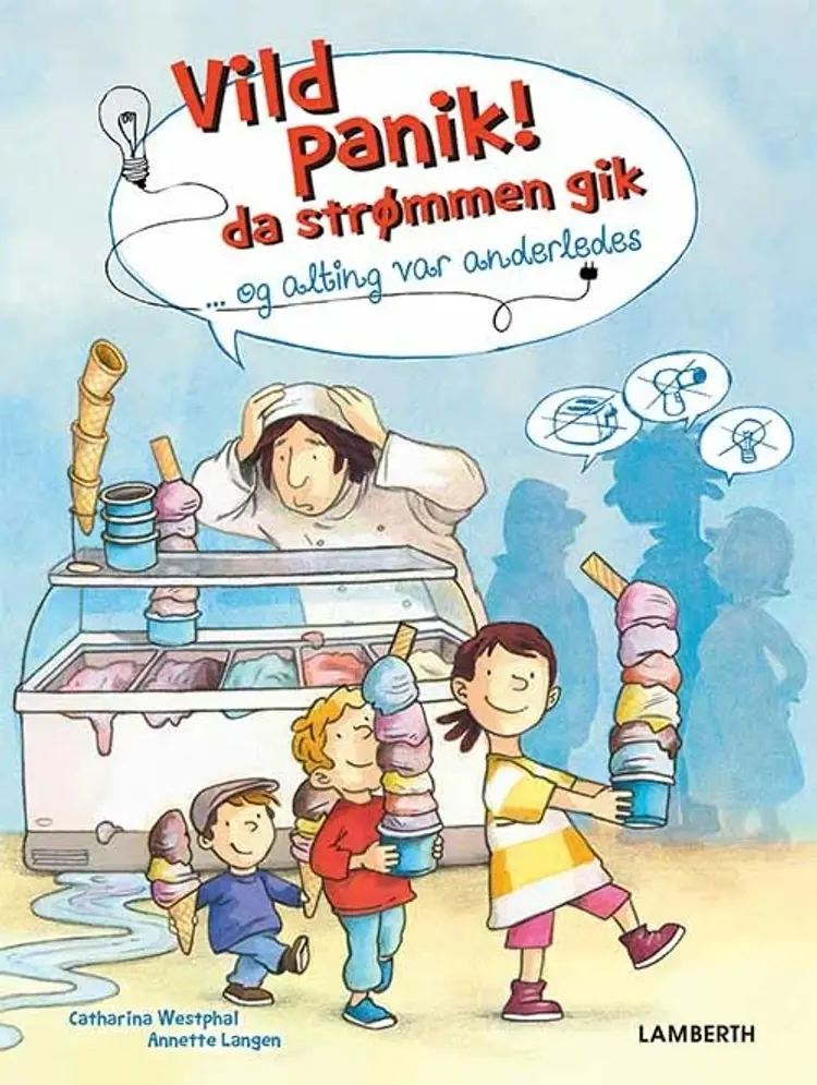 Vild panik! da strømmen gik af Anette Langen