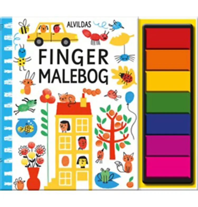 Alvildas fingermalebog af Fiona Watt