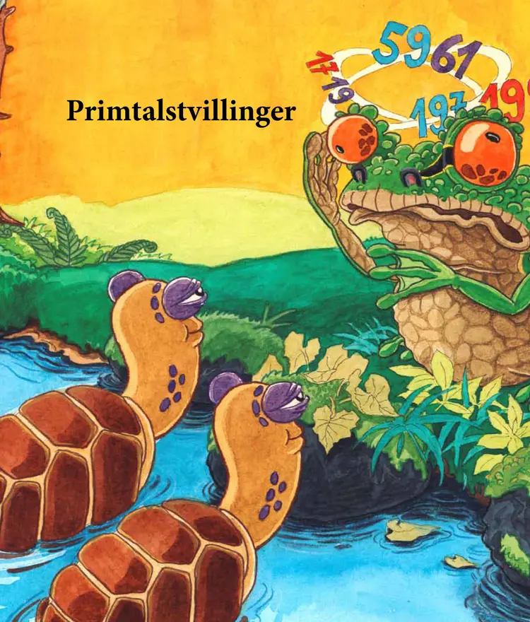 Primtalstvillinger af Jan Egesborg