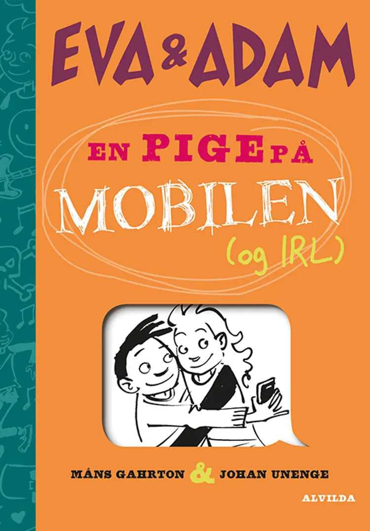 En pige på mobilen (og IRL) af Måns Gahrton