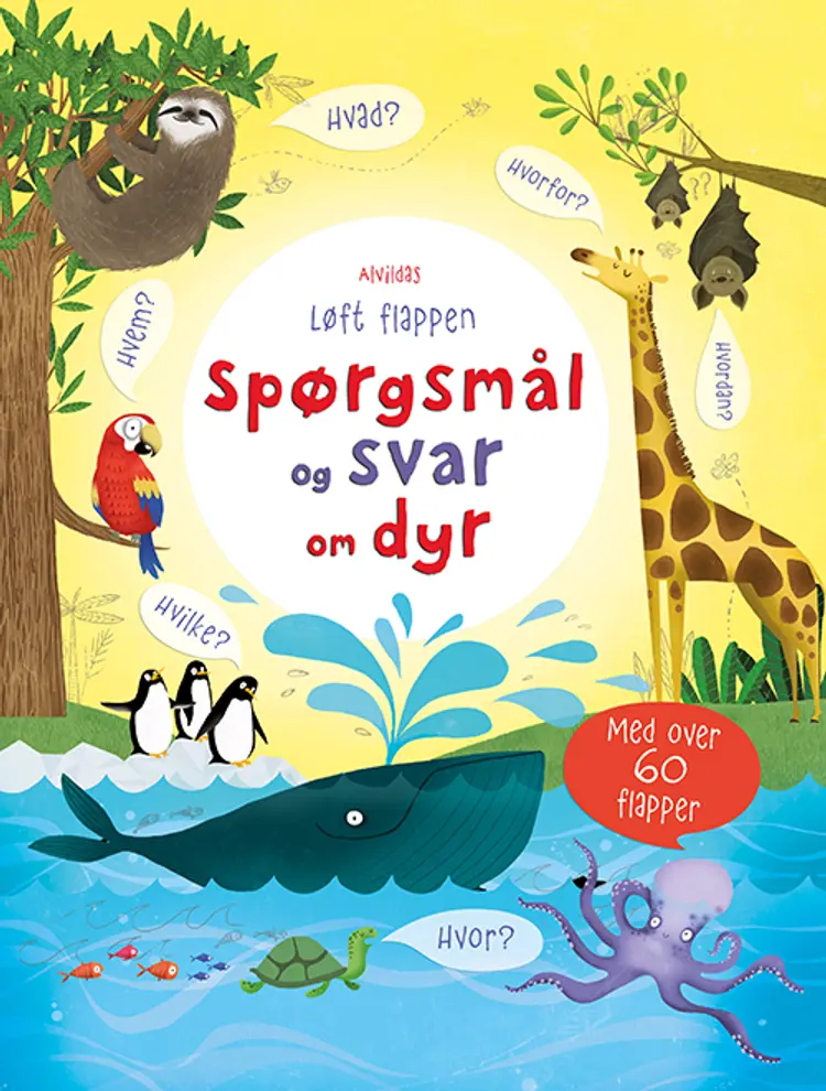 Alvildas løft flappen - Spørgsmål og svar om dyr