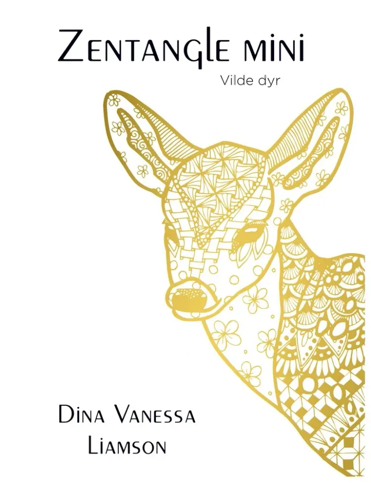 Zentangle Mini - Vilde dyr af Dina Vanessa Liamson