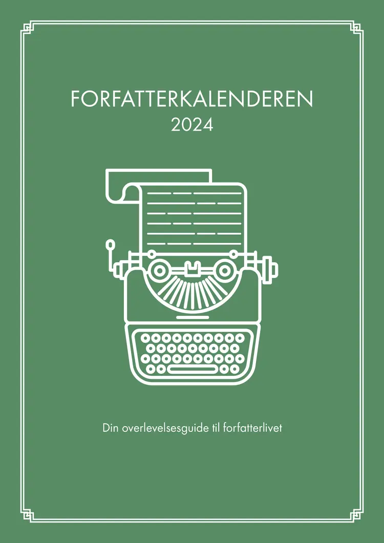 Forfatterkalenderen 2024 af Benjamin Lamberth