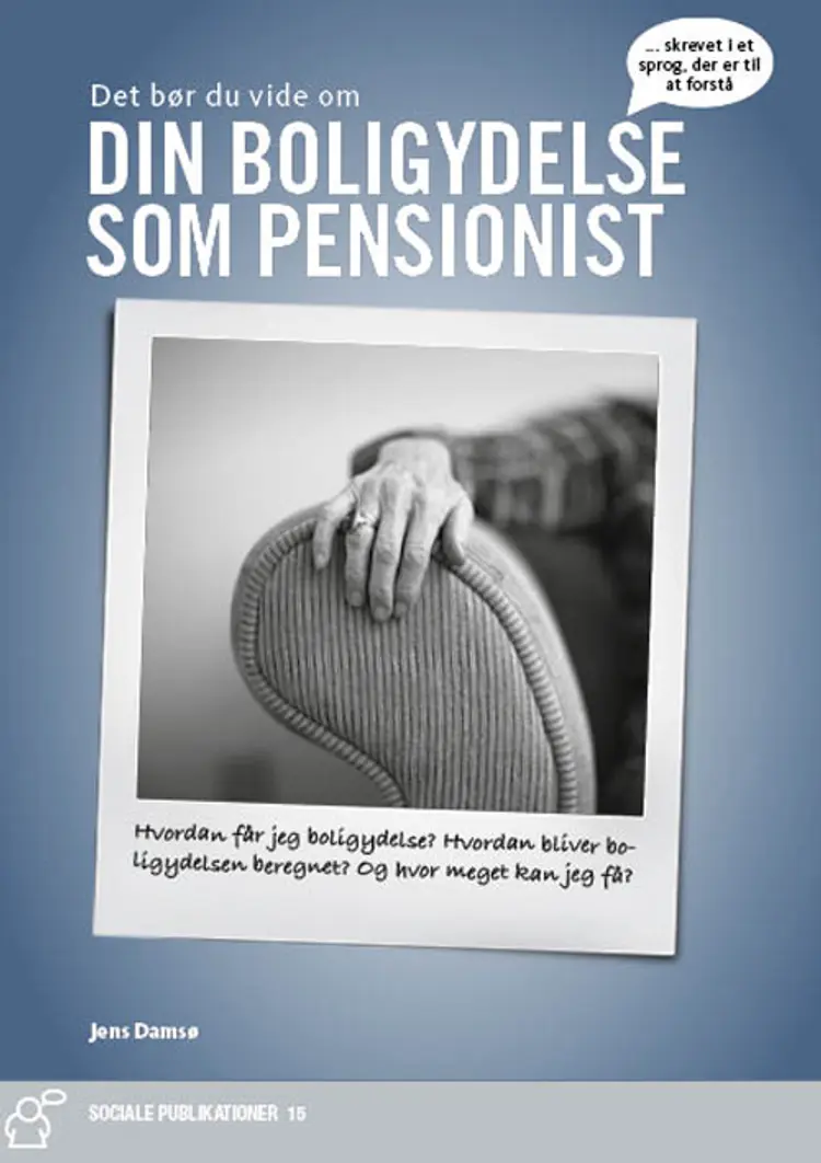 Boligydelse til folkepensionister & førtidspensionister hvor førtidspension er tilkendt før 1/1 2003 af Jens Damsø