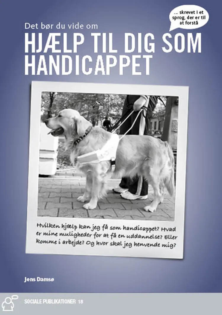 Hjælp til dig som handicappet af Jens Damsø