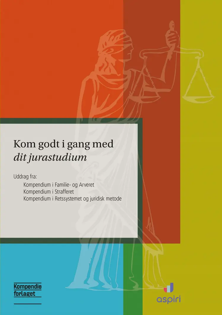Kom godt i gang med dit jurastudium af Kompendieforlaget