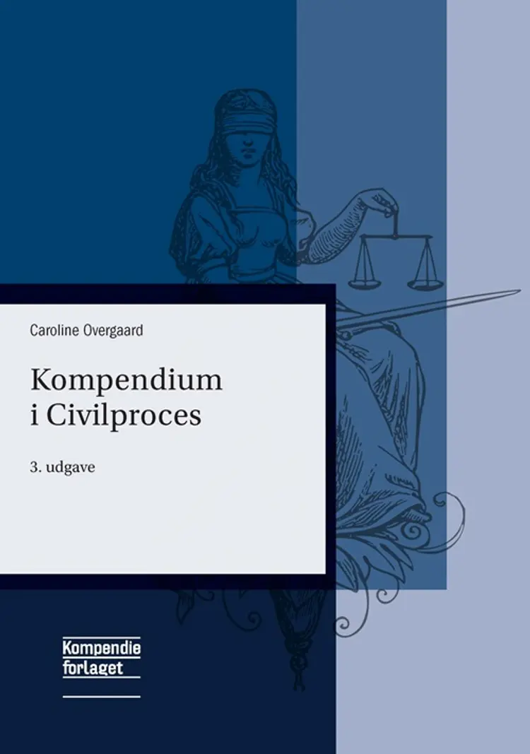 Kompendium i civilproces af Caroline Overgaard