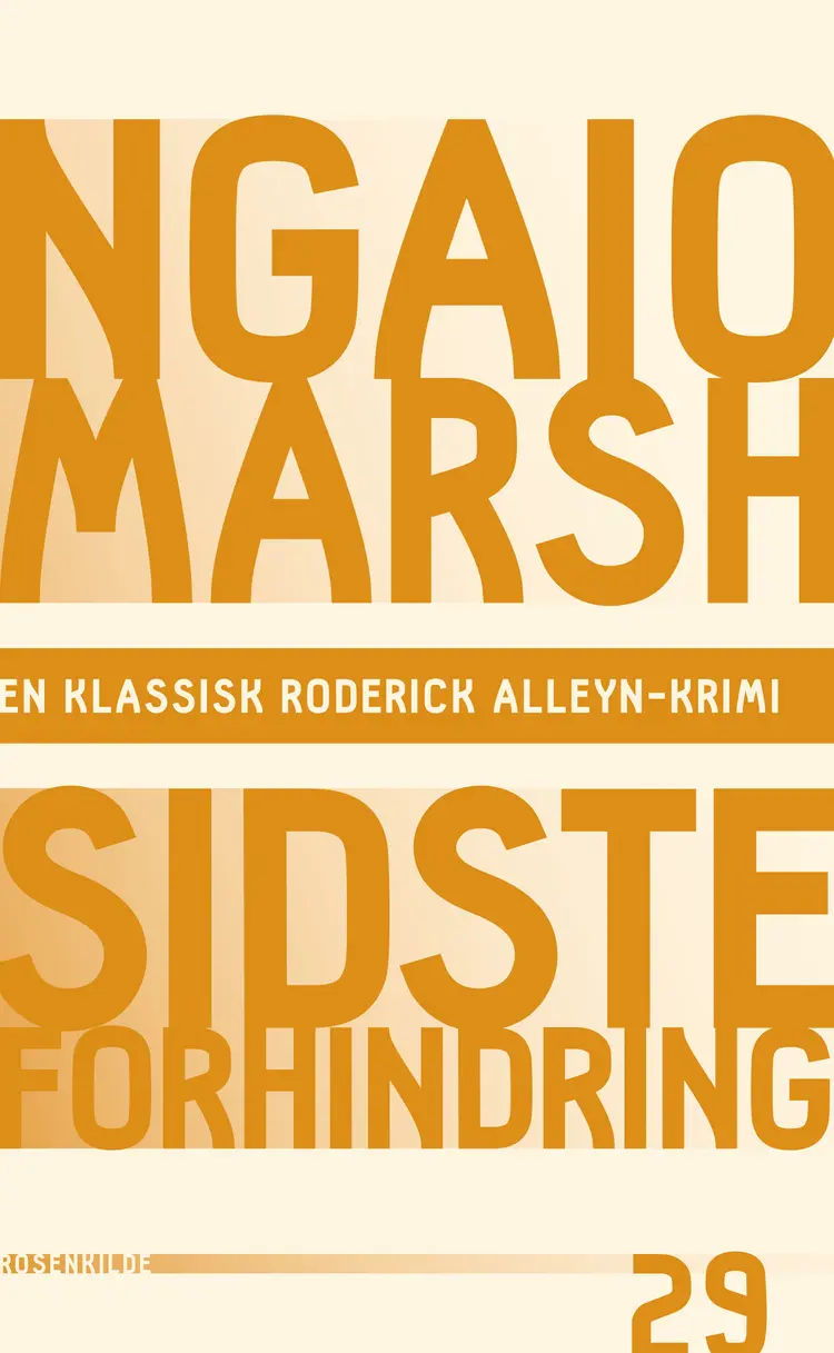 Sidste forhindring af Ngaio Marsh