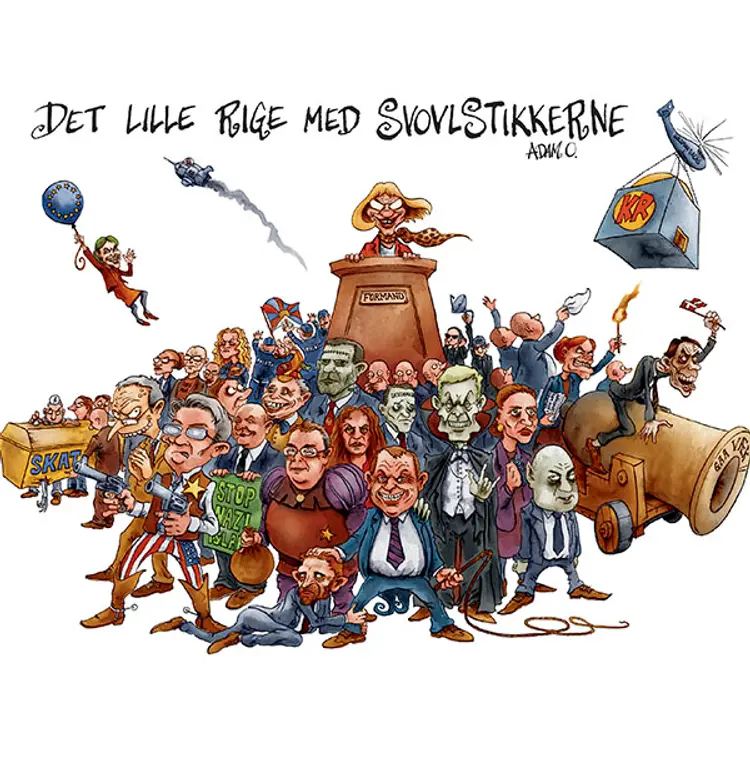Det lille rige med svovlstikkerne af Adam O