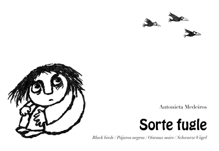 Sorte fugle af Antonieta Medeiros