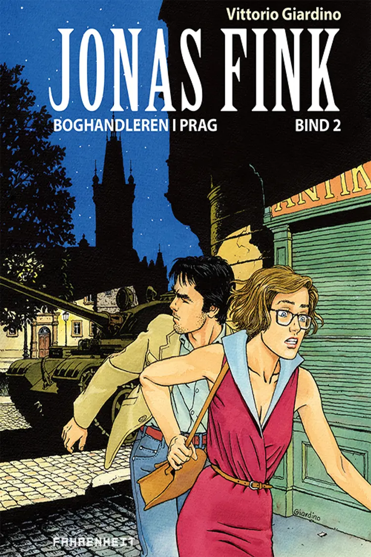Boghandleren i Prag af Vittorio Giardino