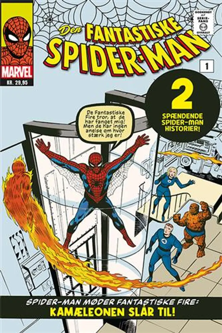 Den fantastiske Spider-Man nr 1 af Stan Lee