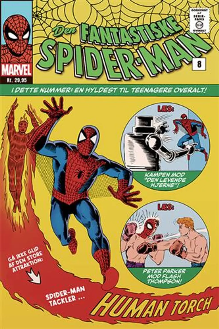 Den fantastiske Spider-Man nr 8 af Stan Lee