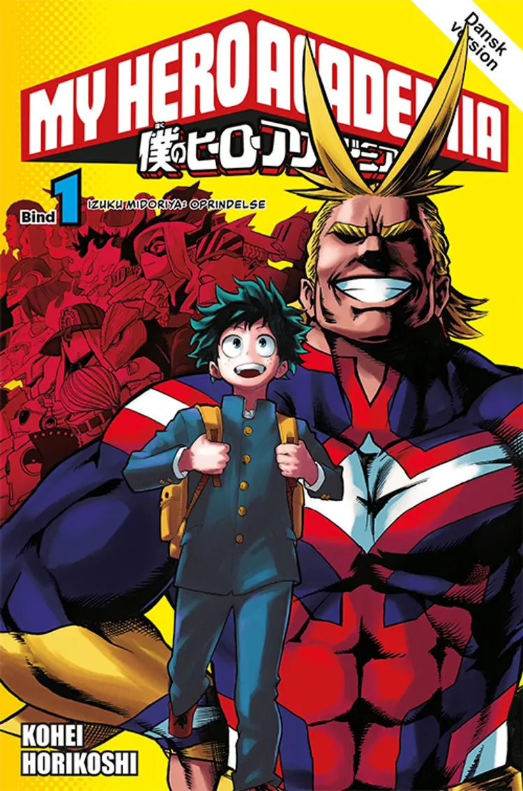 Izuku Midoriya: Oprindelse af Kohei Horikoshi