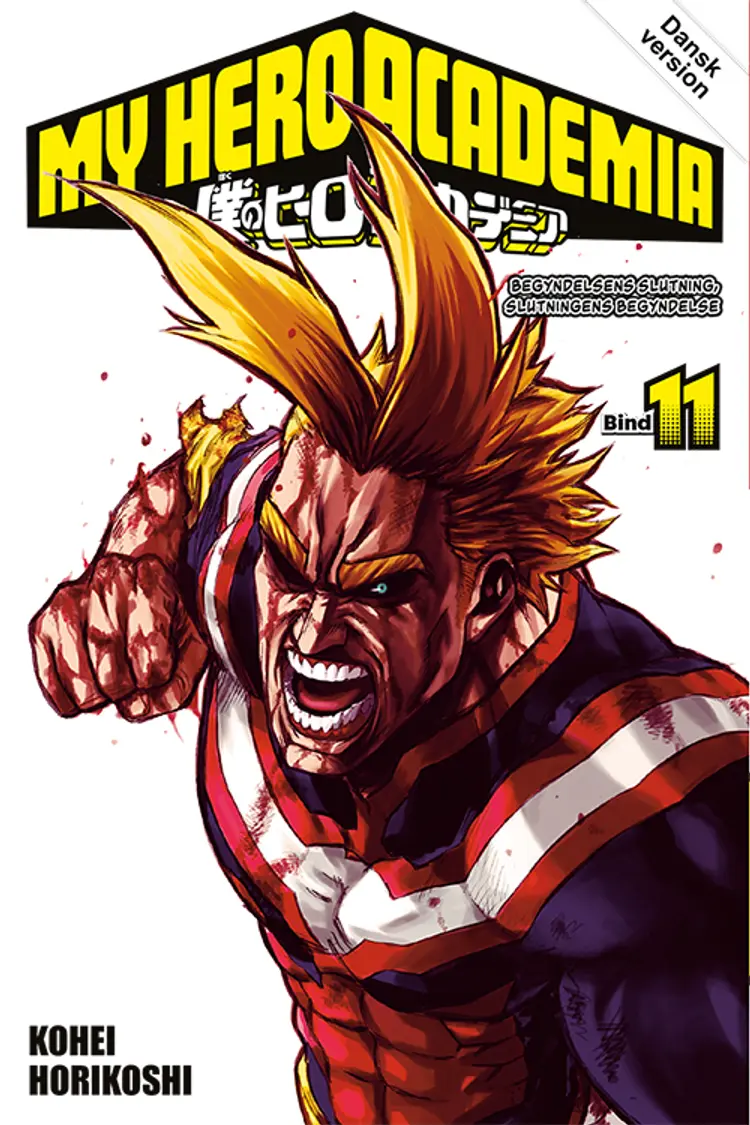 My Hero Academia 11 (samlepakke: kolli a 4 stk.) af Kohei Horikoshi