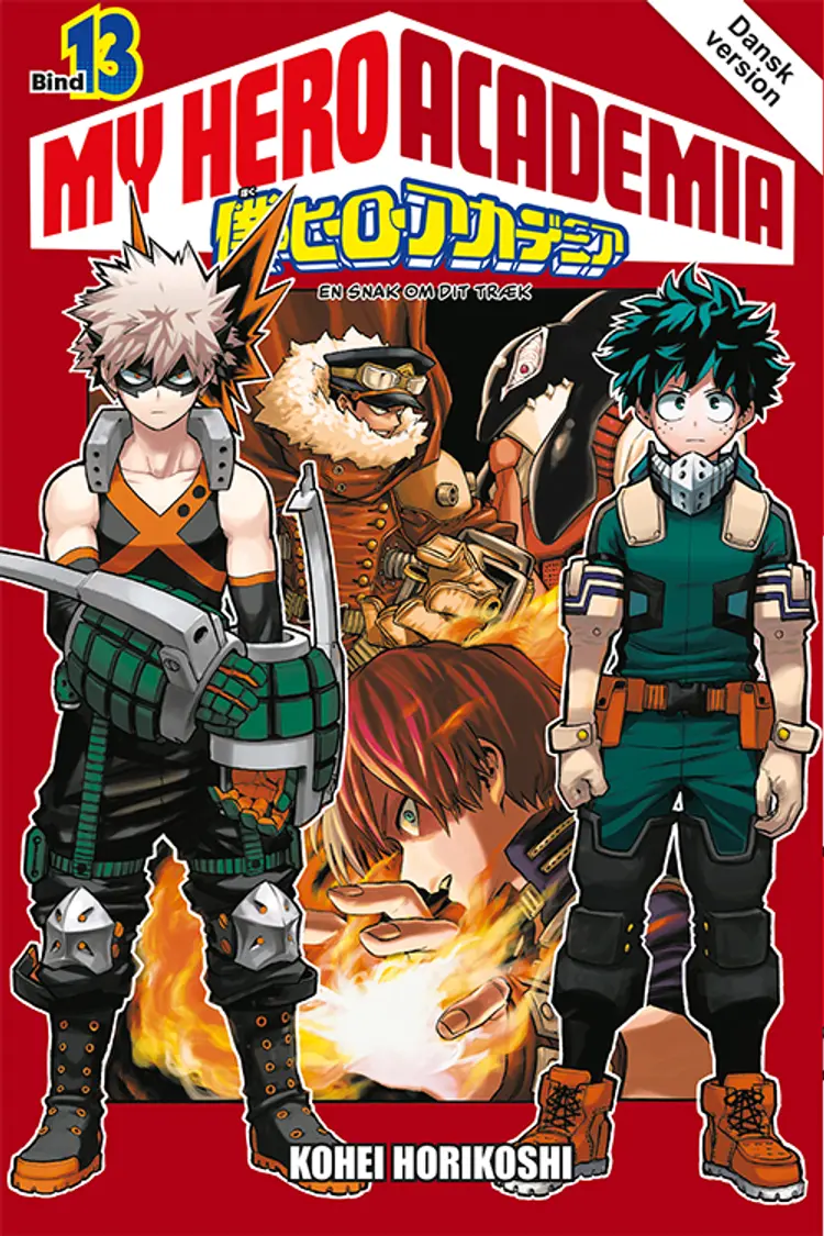 My Hero Academia 13 (samlepakke: kolli a 4 stk.) af Kohei Horikoshi