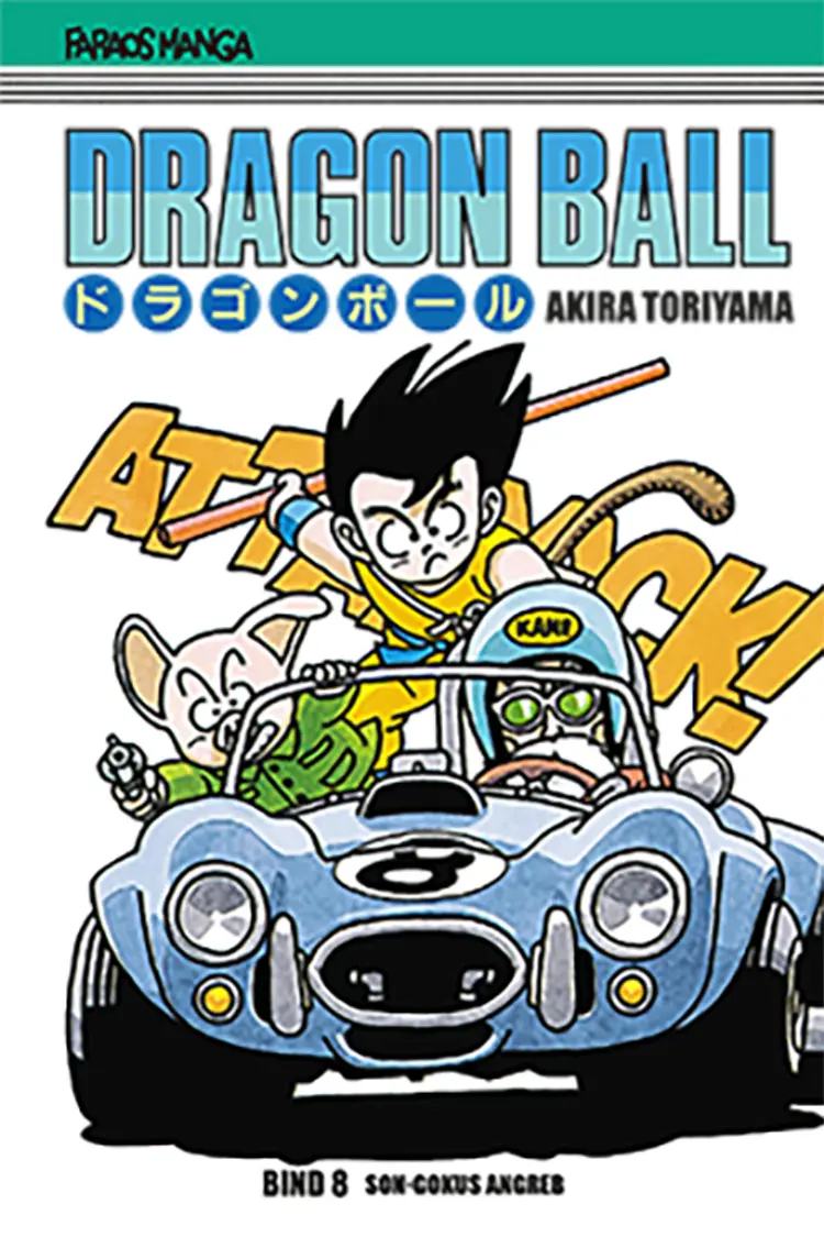 Son-Gokus angreb af Akira Toriyama