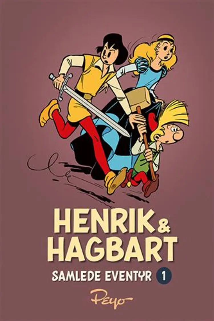Henrik og Hagbart samlede eventyr 1: 1952-1955 af Peyo