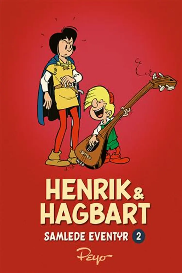 Henrik og Hagbart samlede eventyr 2: 1955-1956 af Peyo