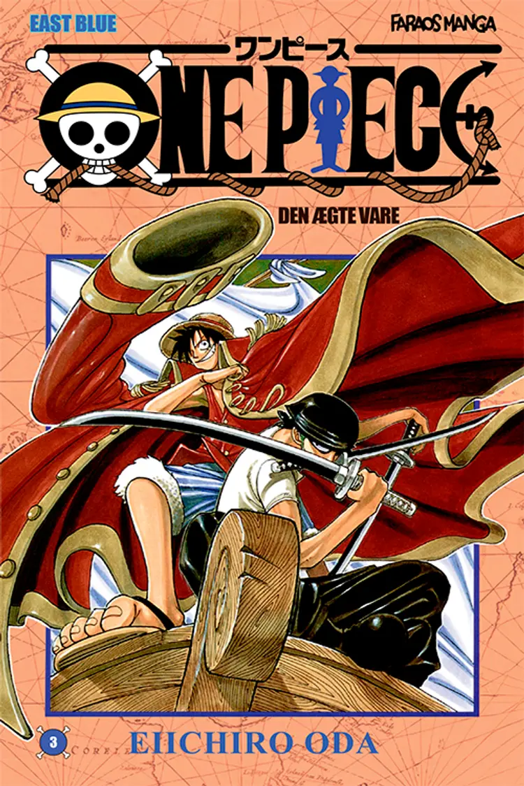 One Piece 3 (sampakke: kolli a 4 stk.) af Eiichiro Oda