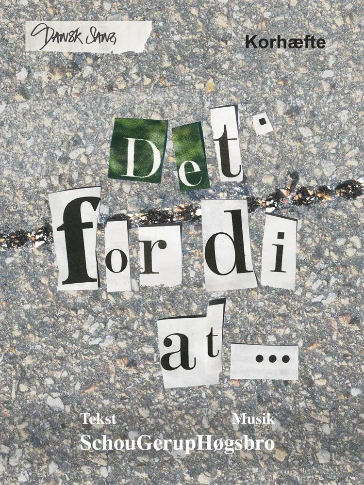 Det' fordi at af Jakob Høgsbro