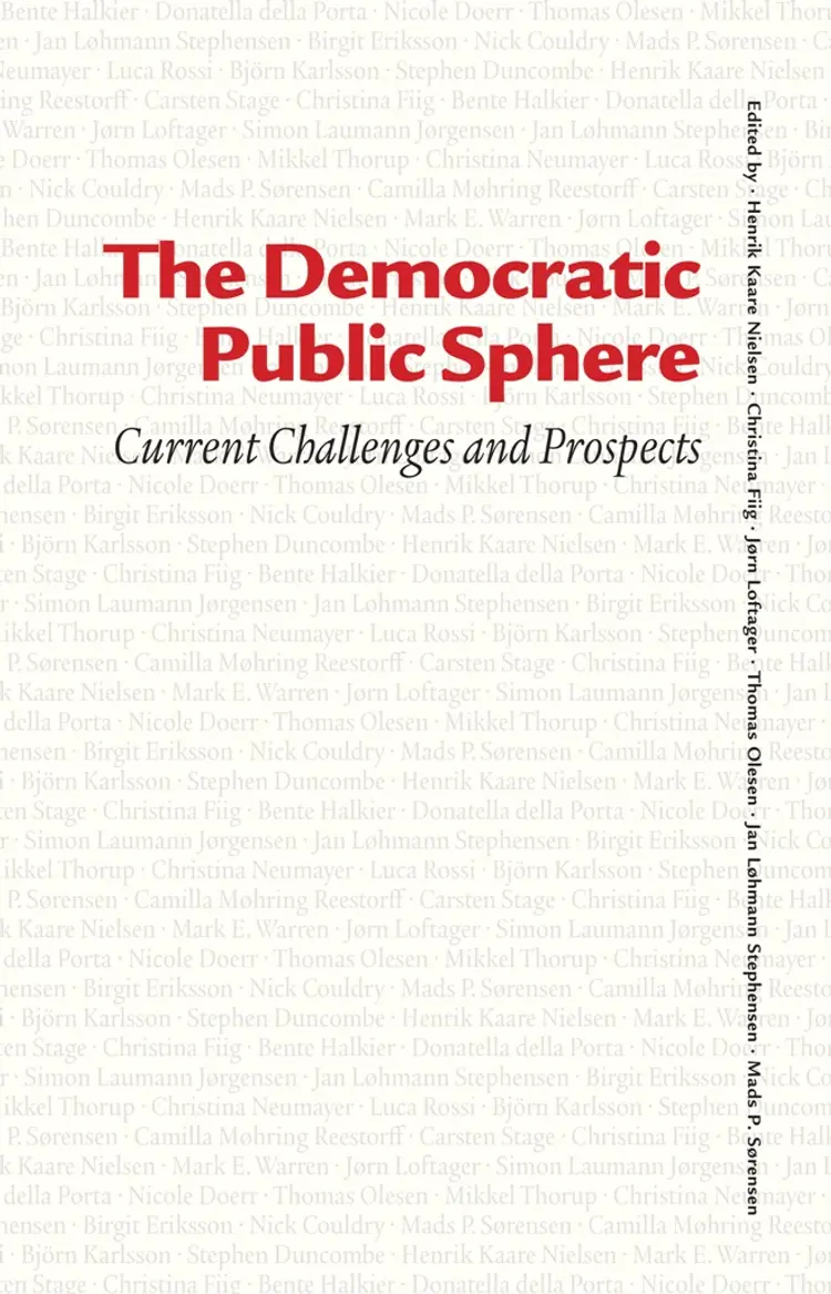 The democratic public sphere