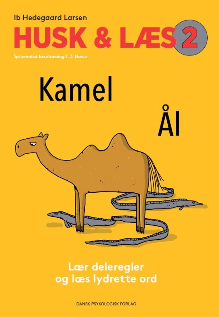 HUSK & LÆS 2 - Lær deleregler og læs lydrette ord * PAKKET A 5 STK. * af Ib Hedegaard Larsen