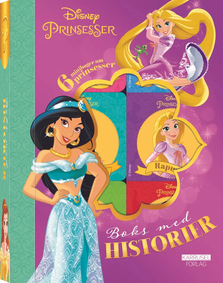 Disney Prinsesser - Boks med historier (med 6 minibøger)