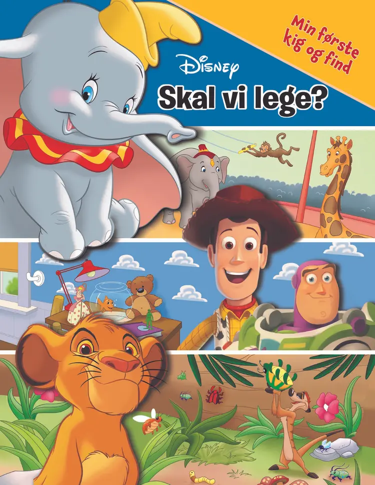 Disney - Skal vi lege? Min første kig og find